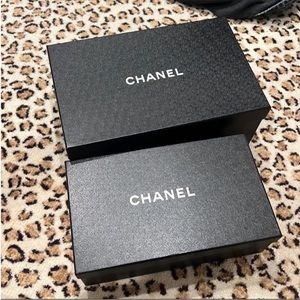 Chanel shoe boxes